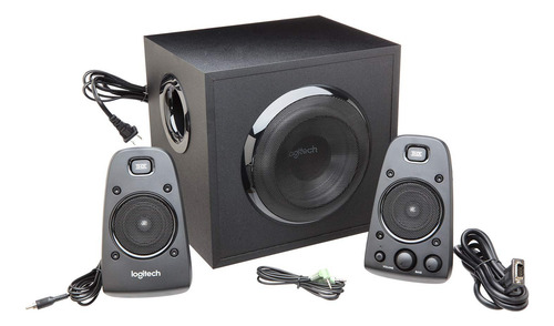 Sistema De Altavoces Para El Hogar Logitech Z623 400w 2.1 Bl