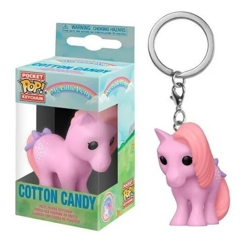 Chaveiro Funko Pop Cotton Candy My Little Pony Pequeno Ponei