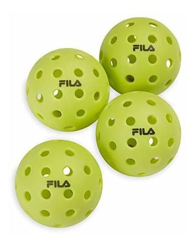 Fila Accesorios Outdoor Pickleball Balls - Pack De 4 Pickle 