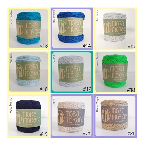 Hilos Algodon Multihebras Para Tejer 100g