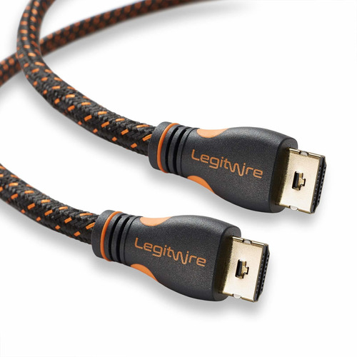 Legit Wire Cable Hdmi De Alta Velocidad 4k De 10 Pies - Hdmi 2.0 De 18gbps (4k @ 60hz Hdr Uhd 4: 4: 4 Chroma) - Ethernet