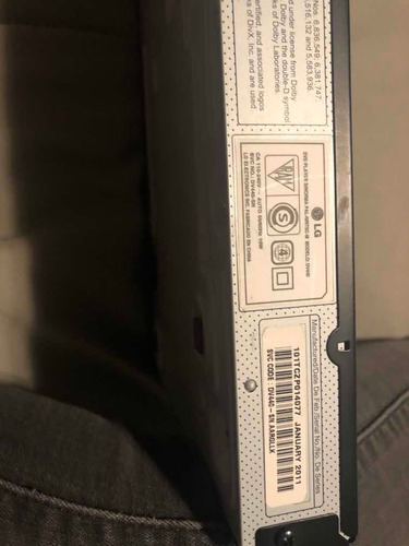 Dvd Lg Modelo Dv 440 (Usado)