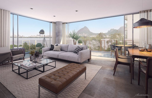 Apartamento À Venda No Bairro Lagoa - Rio De Janeiro/rj - O-4932-12344