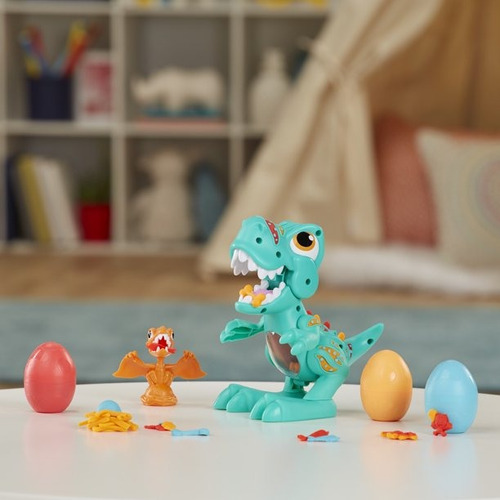 Play-doh Dino Crew Dinosaurio T-rex El Dino Gloton *sk