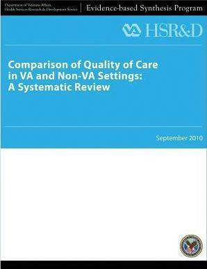 Libro Comparison Of Quality Of Care In Va And Non-va Sett...