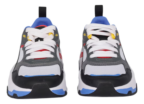 Tenis Puma Trinity Jr Unisex - 39083809 Blancos Sneakers Casuales Y Cómodos Transpirables