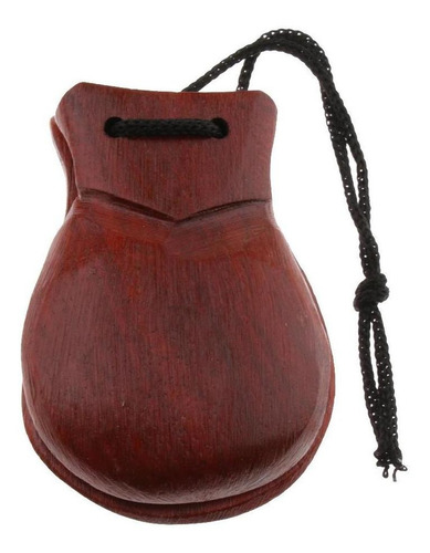Imagen 2 de 8 de 2xwooden Castanet Hand Clapper Instrumento Musical De