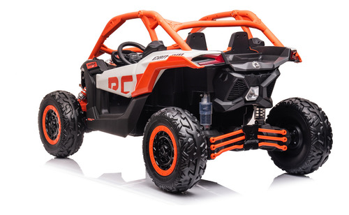 Montable Eléctrico Para Niños Aeiou Can-am Kdca001 Color Naranja