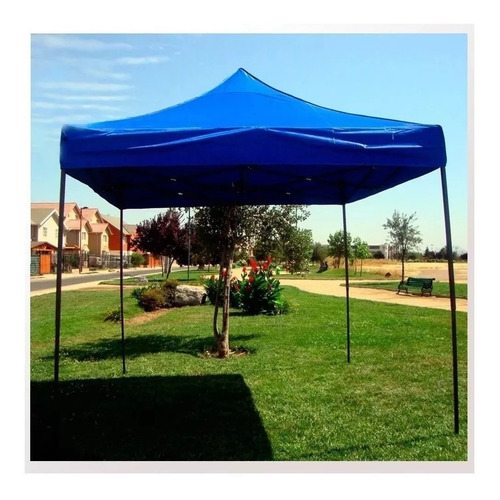 Imagen 9 de 9 de Lona Carpa Repuesto Toldo Plegable 3x3 Mts Jardin