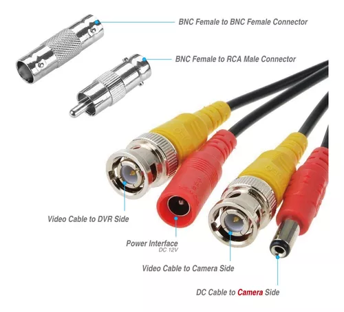 Tonton Cables de extensión de 12V DC de 10 Metros, Cable de