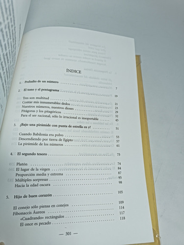 La Proporción Áurea Mario Livio (Usado)