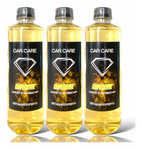 Limpiador De Asientos E Interiores Car Care Diamante 3pack