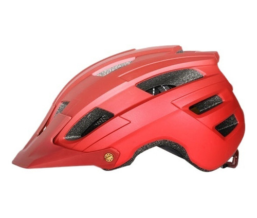 Casco De Bicicleta De Montaña De Carreras Con Visera