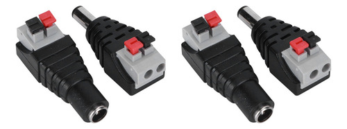Conector De Adaptador De Corriente Continua, Cámara De Tv Du