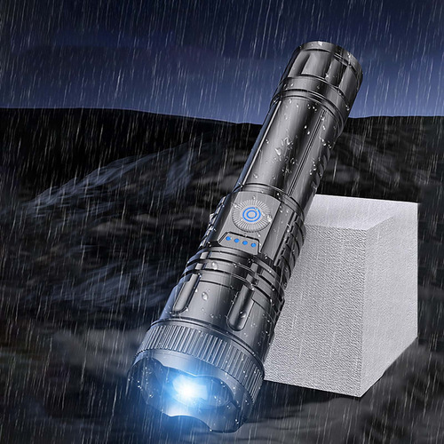 Linterna Led En V Con Chip De Linterna Alta, Carcasa De Alum