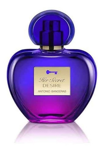 Perfume feminino Banderas Her Secret Desire Edt 80ml sem caixa