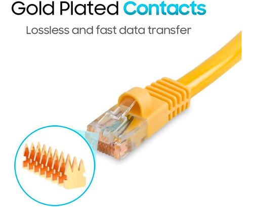 Imagen 2 de 5 de Cable De Red Internet Rj45 Lan Red Ethernet De 20 Metros