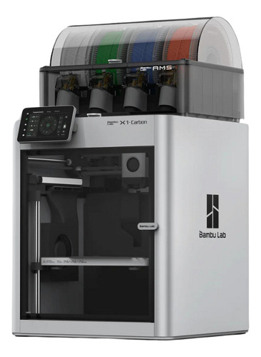 Impressora 3d Bambu Lab X1 Carbon Combo Ams 4 Cores Branco