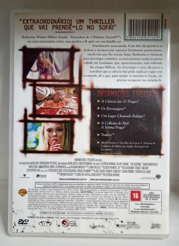 Dvd A Colheita Do Mal Hilary Swank ( Original ) (Usado)