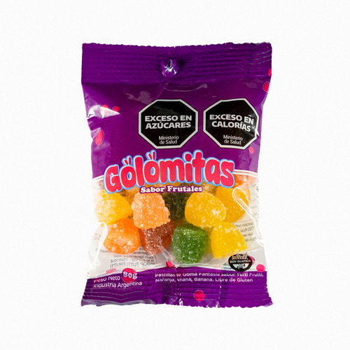 Gomitas 80g Sin Tacc Golomitas X 10 U Frutales