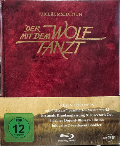 Blu-ray Dança Com Lobos - Mediabook - Limitado - Numerado