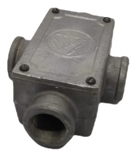 Caja De Pase Metalica Estanca Anti Explosiva Delga 7/8