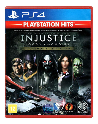 Injustice Ultimate Edition (mídia Física) - Ps4 