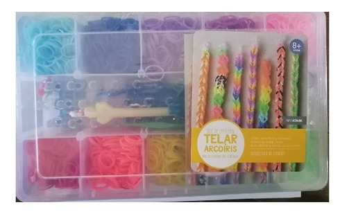 Kit Para Hacer Pulseras De Elástico 3000 Unidades