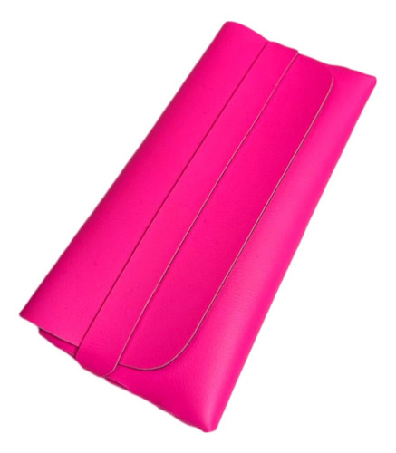 Case Capa Capinha Estojo Bolsinha Bolsa Óculos Feminino Masc Cor Rosa-chiclete