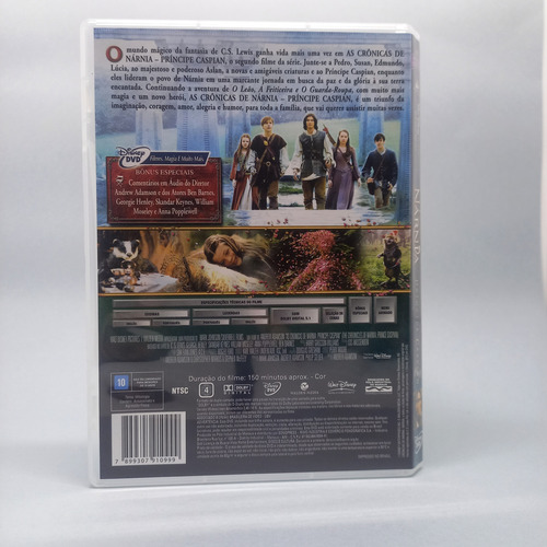 As Crônicas De Nárnia Príncipe Caspian Dvd Original
