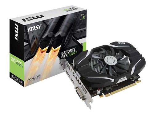Tarjeta De Video Msi Geforce Gtx1050ti Oc 4gb Ddr5 Pci-e
