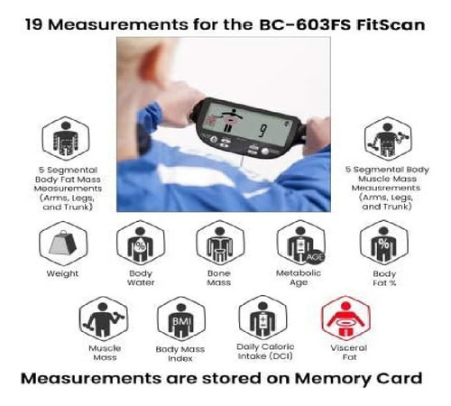 Tanita Bc-603fs Balança Corporal Digital Bioimpedância