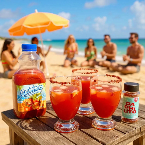 12 Cevichazo 946 Ml Coctel Tomate Con Almeja Natural