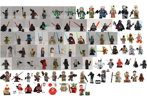 Minifiguras Star Wars Qui Gon Jin Obi Wan