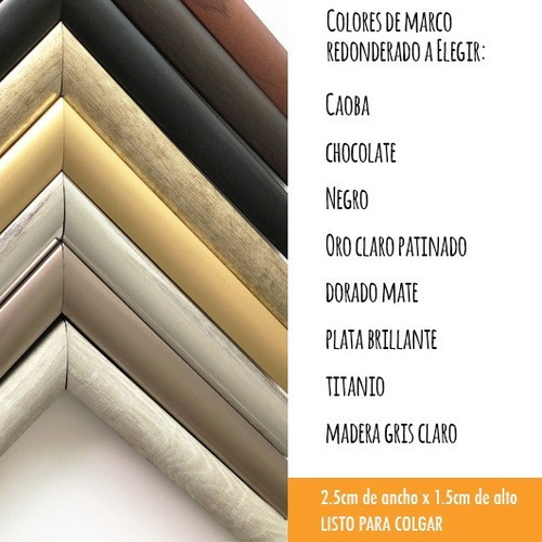 Imagen 6 de 9 de Tríptico Corales Y Caracol Canvas Y Marco Cuadro Decorativo