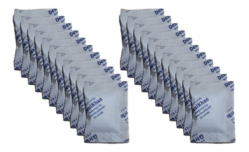 Silica Gel Desumidificador, Anti-mofo,umidade,50 Sachês 12g