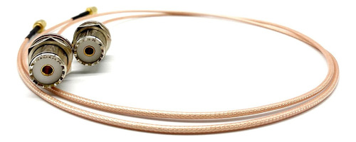 Cable De Antena De Mano  Rf Coaxial Sma Macho A Uhf Hembr