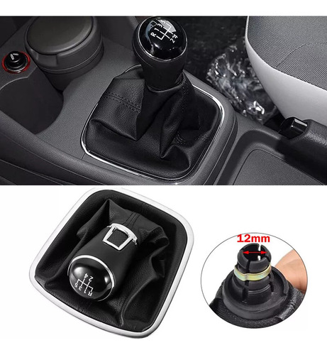 Pomo Cofia Palanca De Cambios Vw Polo Indio Caja 5ta