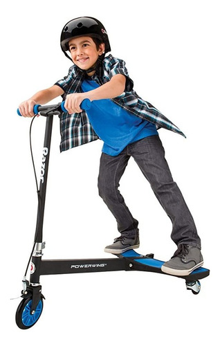 Juguete Scooter Azul Niños Razor Powerwing 3 Ruedas