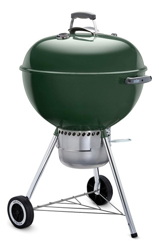 Parrila De Carbon Vegetal 22p Color Verde Marca Weber 