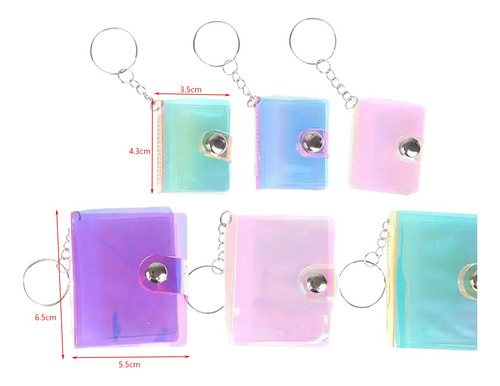 Mini Llavero Para Álbum De Fotos, Portatarjetas De Fotos,