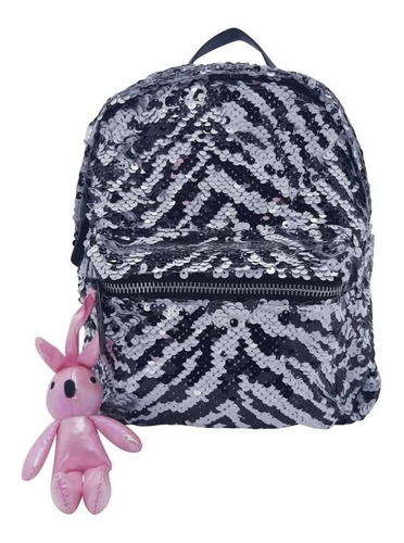 Mochila Mini Adultos Adolescentes Lentejuelas Reversibles