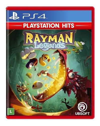 Rayman Legends (playstaion Hits) - Ps4 - Novo - Física