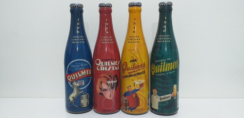 Quilmes Milenio 4 Bot Llenas Colección Completa- Envíos (16)