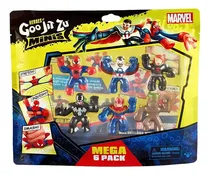 Comprar Figuras Flexibles Goo Jit Zu Mini Heroes Marvel Pack X 6