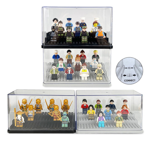 Exhibidor Vitrina Lego Figuras De Colección Transparente