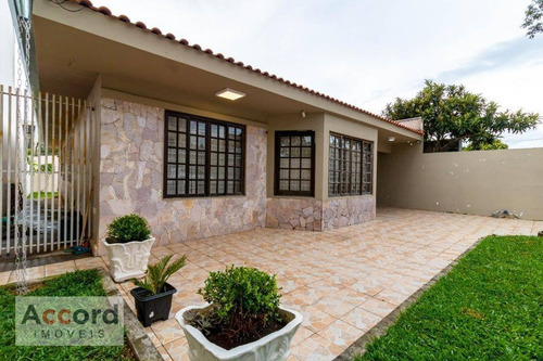 Imagem 1 de 30 de Casa Com 4 Dormitórios À Venda, 198 M² Por R$ 820.000,00 - Bacacheri - Curitiba/pr - Ca0012