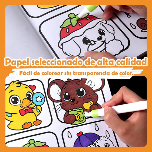 4 Pcs Libro Para Colorear Libreta De Dibujo 192 Dibujos