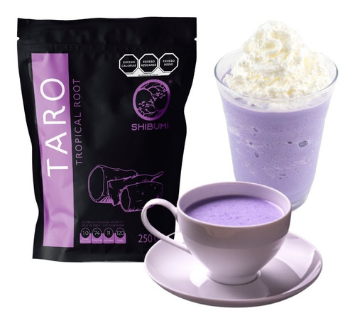 Taro Latte Shibumi 250 G Con Ingrediente Orgánico