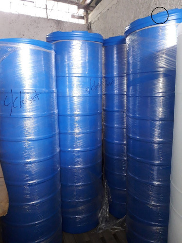 Tanques Cilindricos Apartemento 320ltrs Azul/blanco Tienda